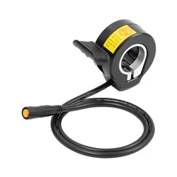 Enhanced Ebike Thumb Throttle with Speed Control (Black)