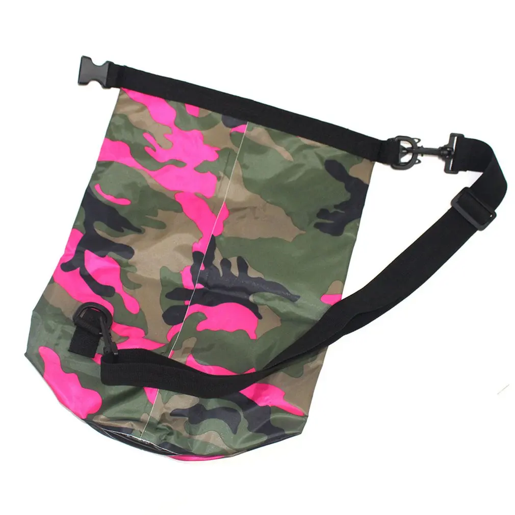 Hot Sale 2L 5L 10L 15L 30L Waterproof Swimming Bag Dry Camouflage