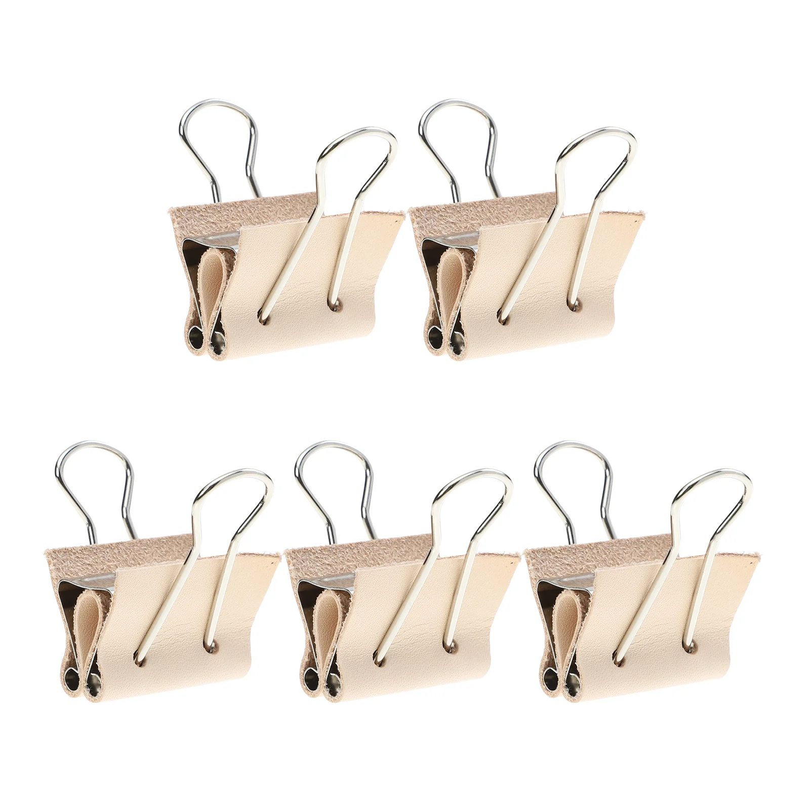 

5 Pcs Dovetail Clip Binder Clips Clamp Phoenix Manual DIY Metal Paper Hand Making Fixing Ticket