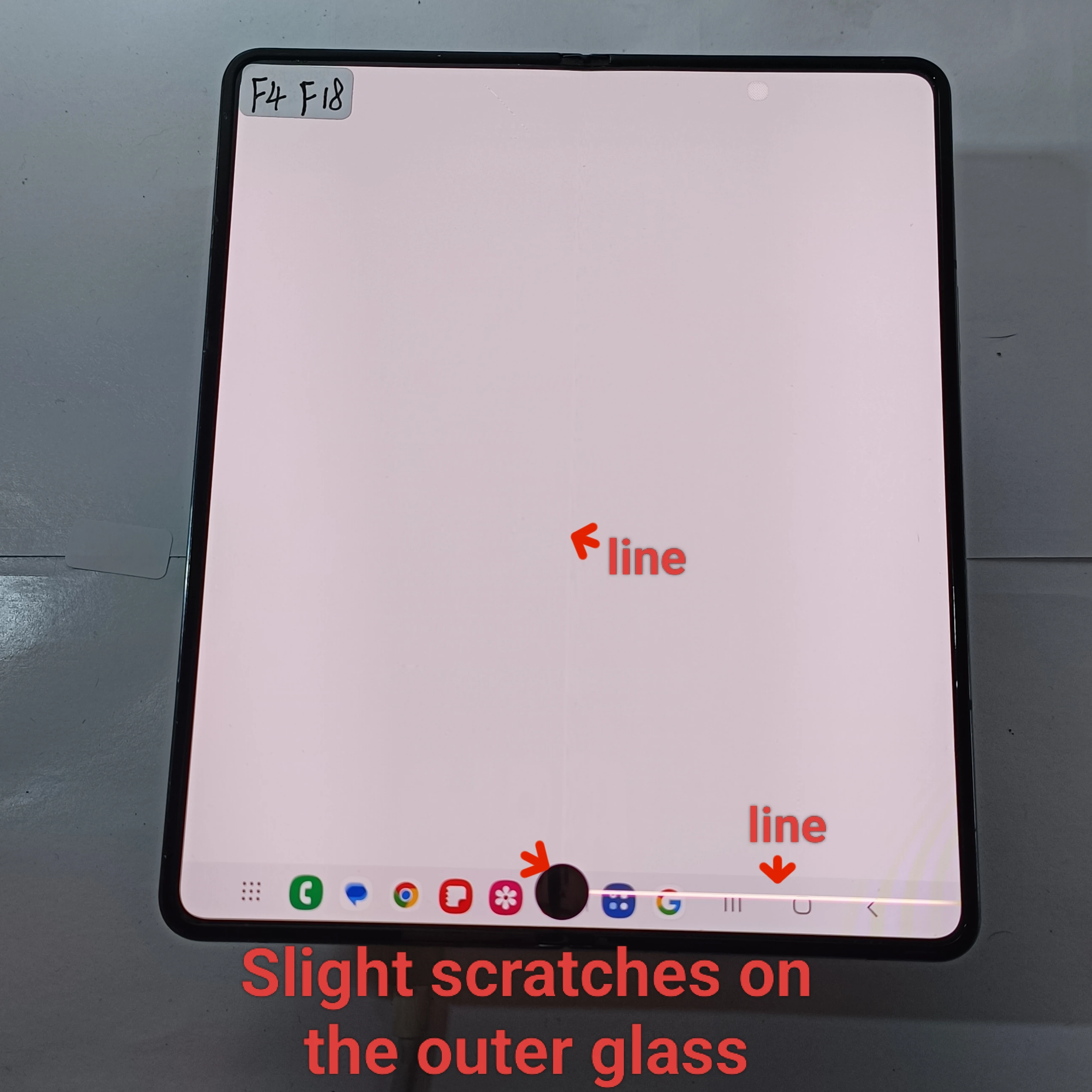 F18 US Grey frame