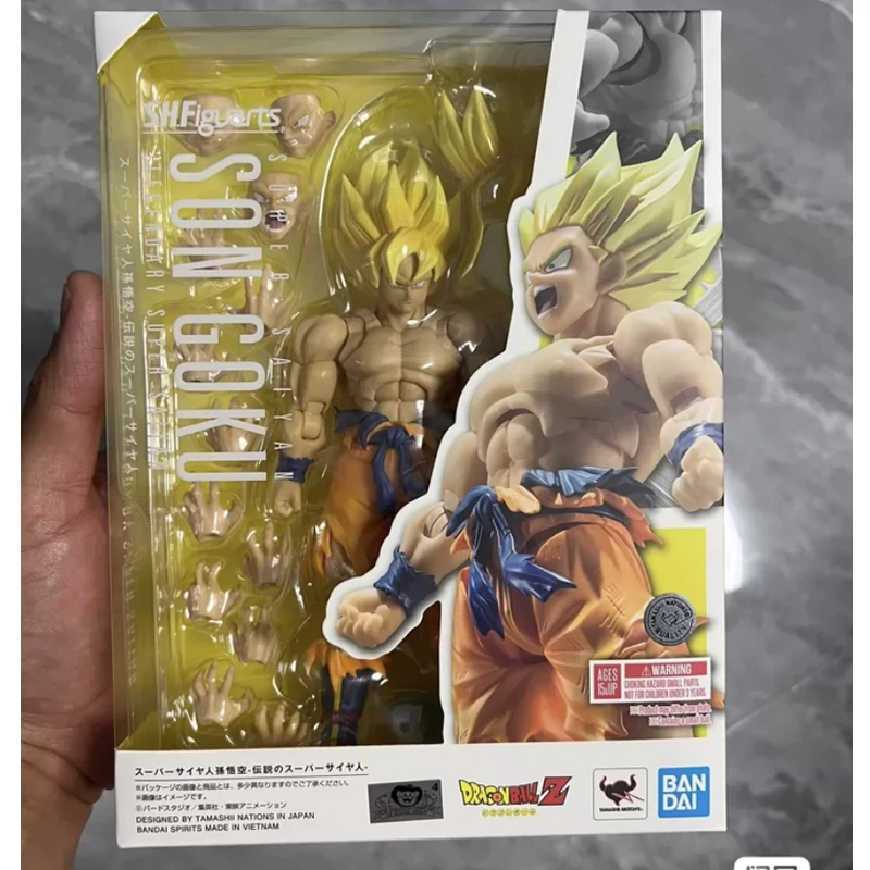 バンダイ-スーパーサイヤ人ソン悟空アクションフィギュア,コレクタブル