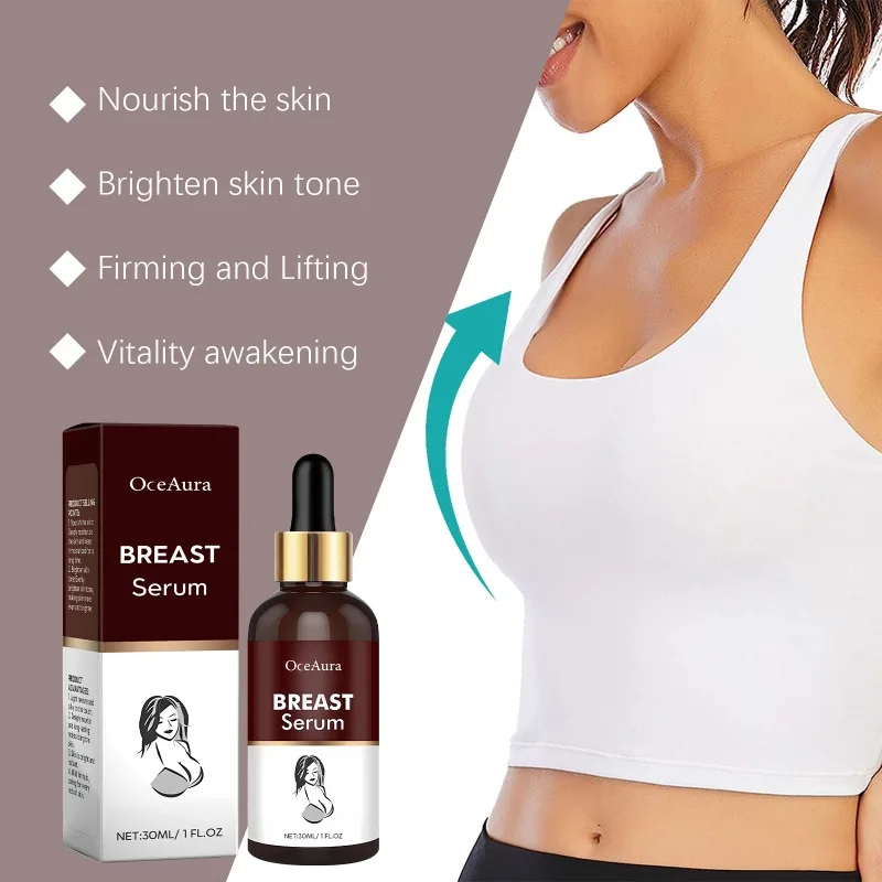 Natural Breast Serum for Women Improve Female Hormone Breasts Lift Firming Fast Growth Shaping Bust Enhancement Essential Oil 5