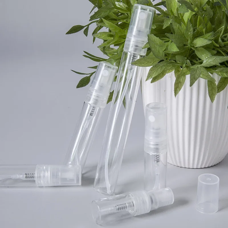Mini Glass Spray Perfume Bottle 8pcs/lot 2ml 3ml 5ml 10ml Portable Refillable Sample Atomizer