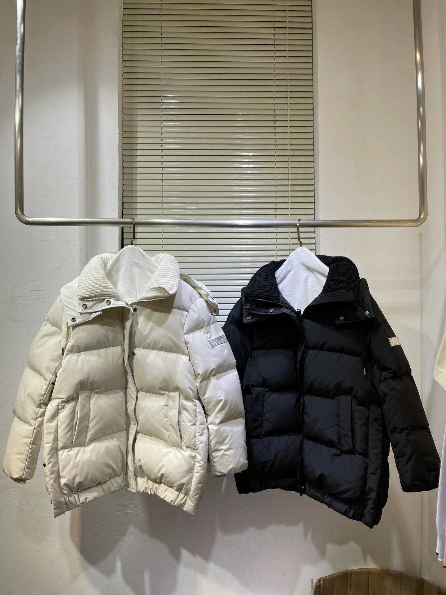 

New Winter High-Quality Women B*c Hooded Goose Down Jacket Warm Thickened Loose Casual Down Jacket