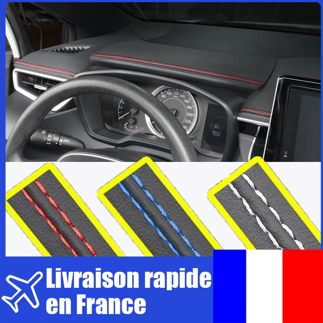 Bande de ligne décorative en cuir Pu pour porte de voiture