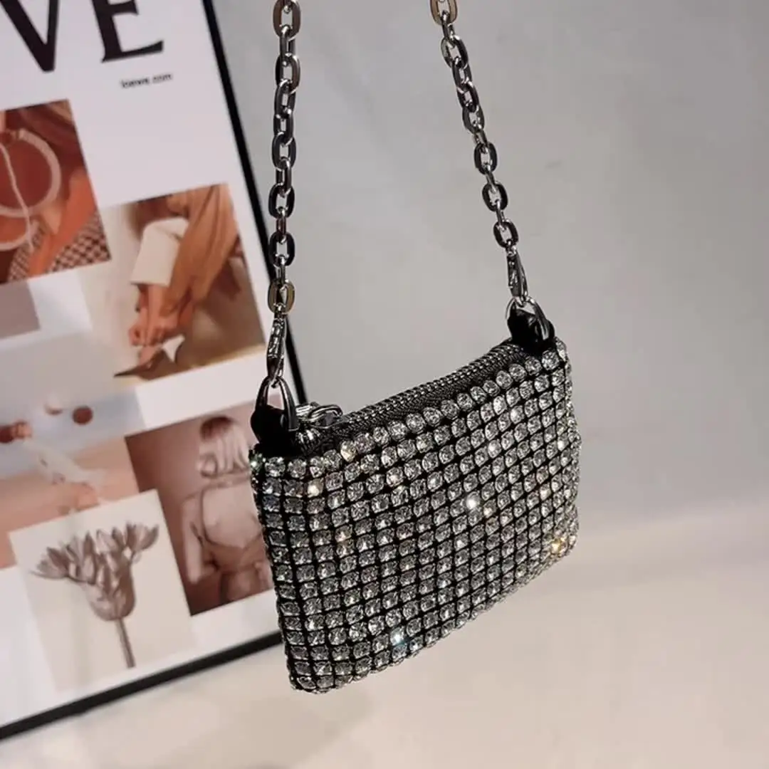 K・S＝ロットルフ、SYMBOL、海外版超希少レゾネ、新品額付 Luxury Chain Satchel Ladies Diamond Zero Wallet Bags Fashion