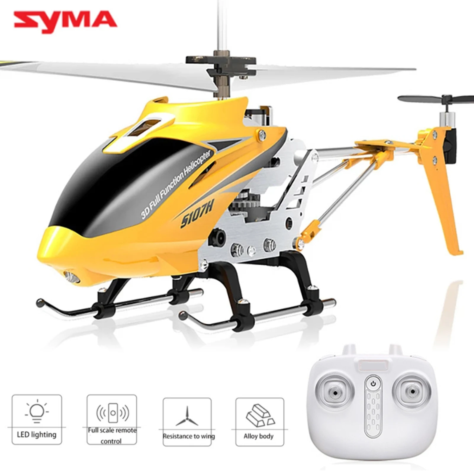 Вертолет купить игрушка. Syma s107h. Вертолет Syma s107. Syma s107h Yellow. Syma s111g.