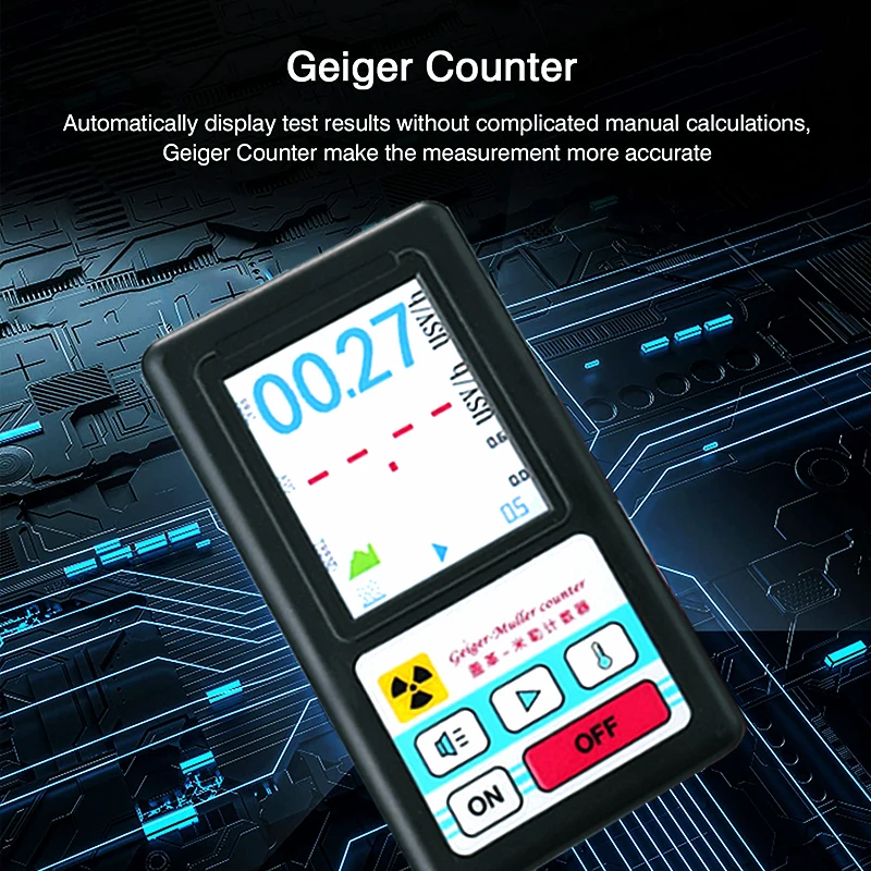 BR-9A/9B/9C BR-6 Radiation Detector Series Professional Electromagnetic Radiation Detector Dosimeter Monitor Tester