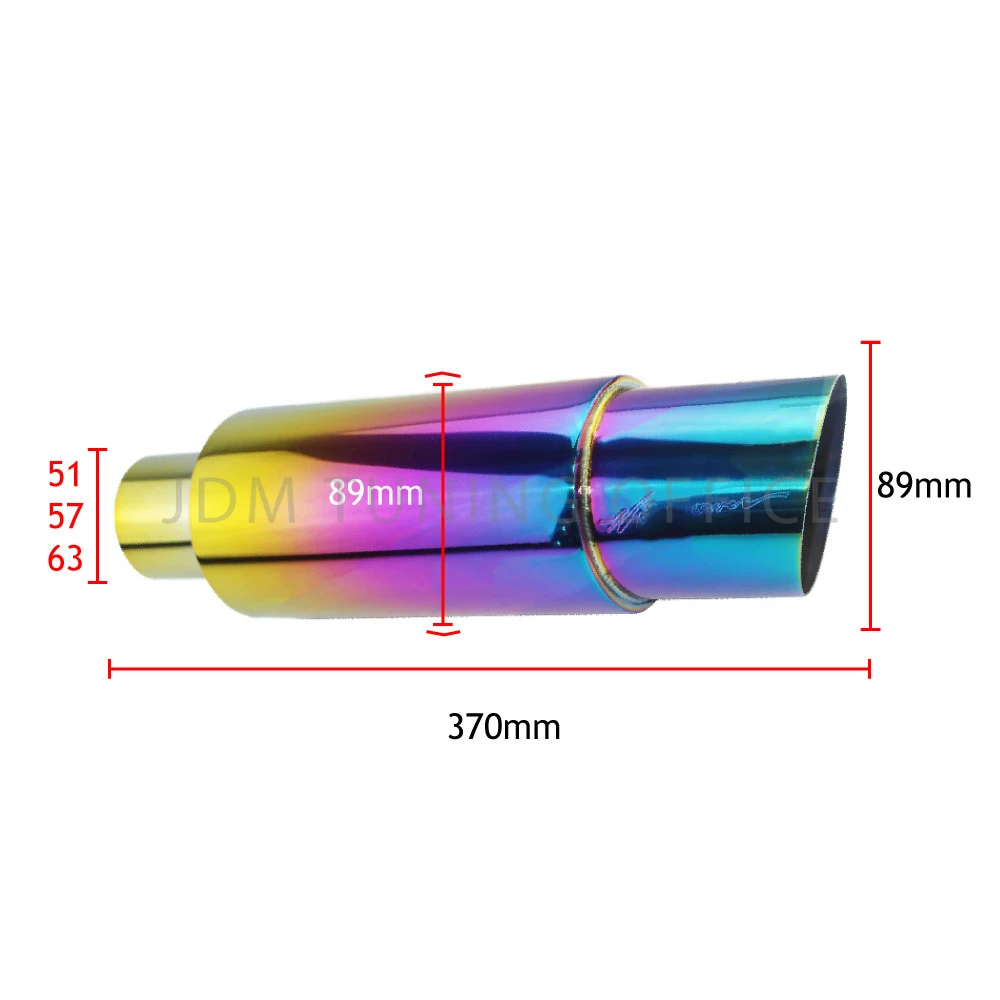 JDM ڵ ƮƮ  ÷,  η ƿ     , ũ 89mm ⱸ, 51mm, 57mm, 63mm Ա