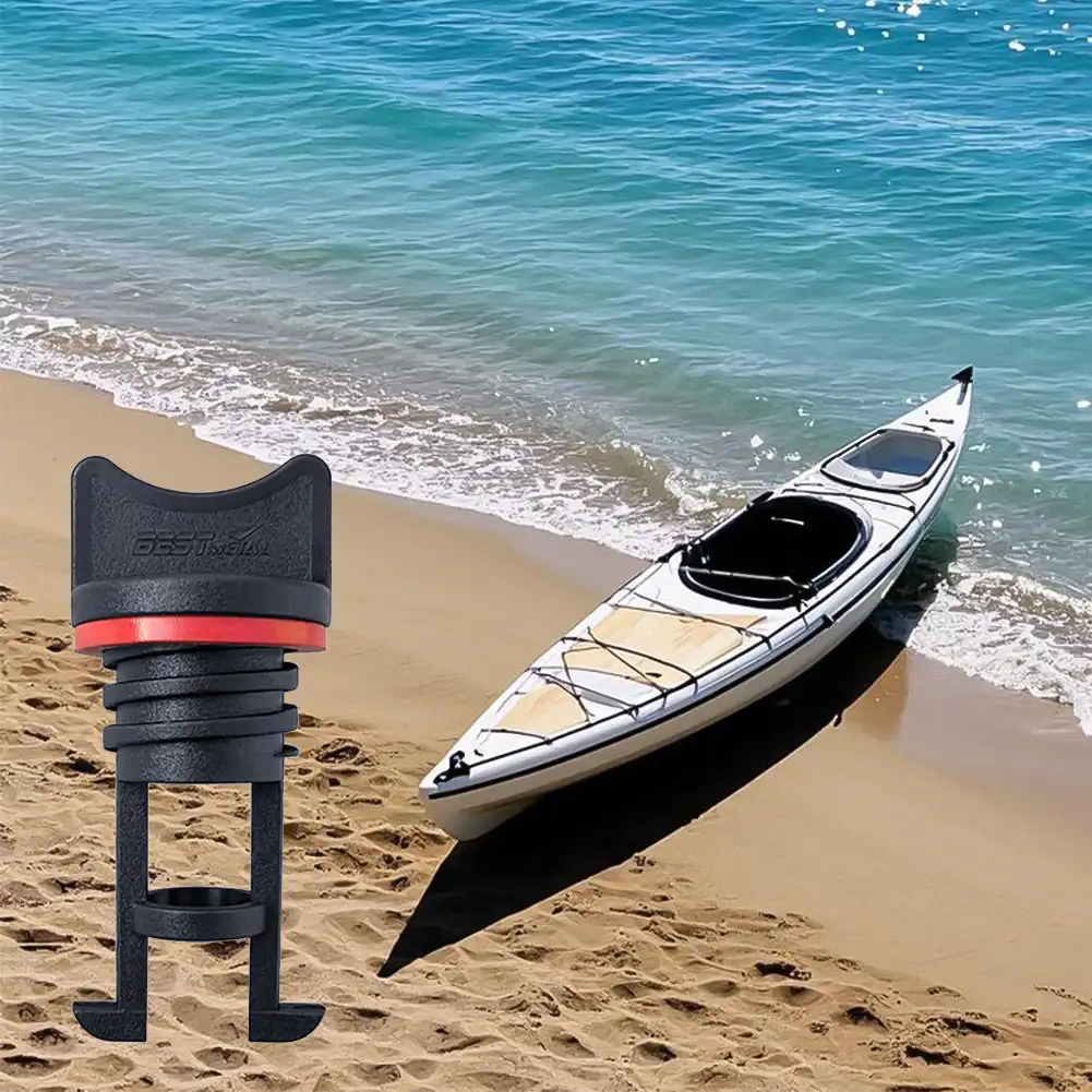 2.2in Kayak Plugs Drain Stopper Replacement Thread Boat Drain Hole Stopper Scupper Plugs Kayak Accessories for Kayak Canoe Boat