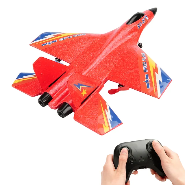 RC Plane SU-27 Helicopter Remote Control Aircraft 2.4G Airplane Remote Control EPP Foam RC Vertical Plane Children Toys Gifts 6