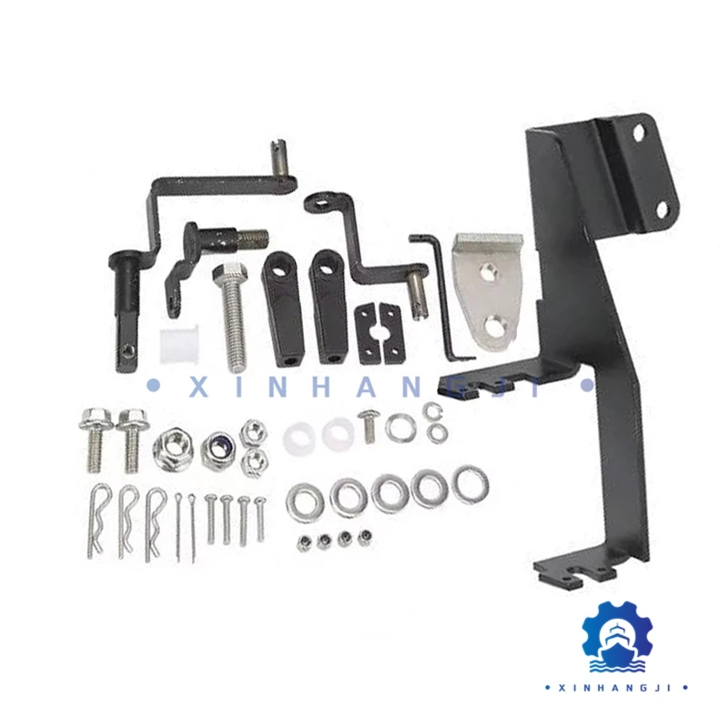 야마하 파르순 보트 모터 9.9HP 15HP 63V-48501-00 시 프로 히디아용 63V-48501 리모컨 부착 키트 부품 교체