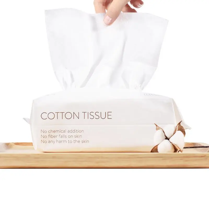 100pcs Disposable Face Towel Travel Cotton Makeup Wipes Facial Cleansing Disposable Face Towel Cotton Wipes