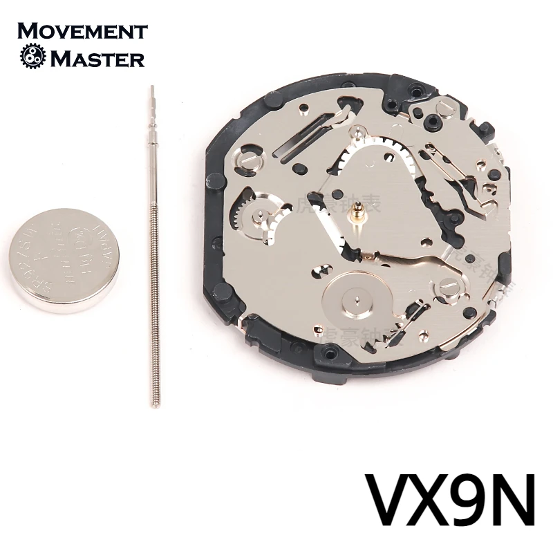 

Repair and Replacement Parts for The New Original VX9NE Movement 6hands 6/9/12 Small Second Watch Movement in Japan