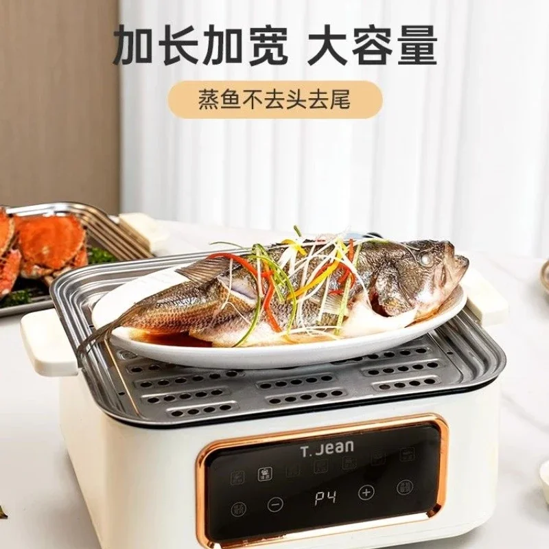 Electric steamer multi-functional small household multi-layer large capacity, new model, kitchen, reservation function 5