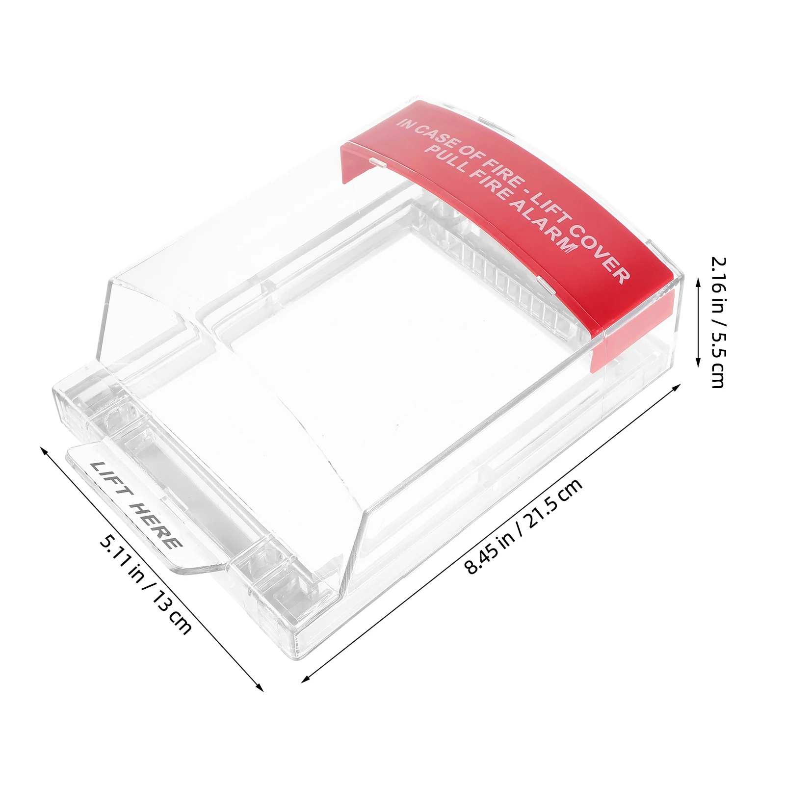 Protective Cover Fire Alarm Manual Call Point Full Coverage Guard Fire Pull Station Fireproof Material for Various Environments