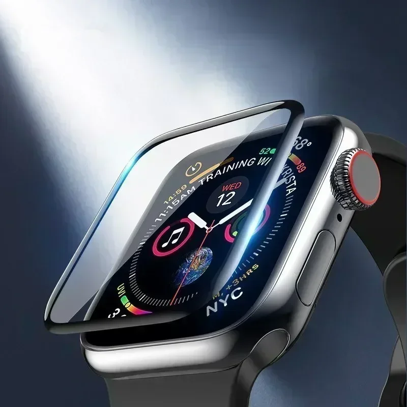 Displayschutzfolie für Apple Watch Serie 10-9-8-7-6 5 Se ultra-2 49 mm 41 mm 45-42-46 mm 44 mm (nicht gehärtetes Glas) Filmzubehör – Detail 19