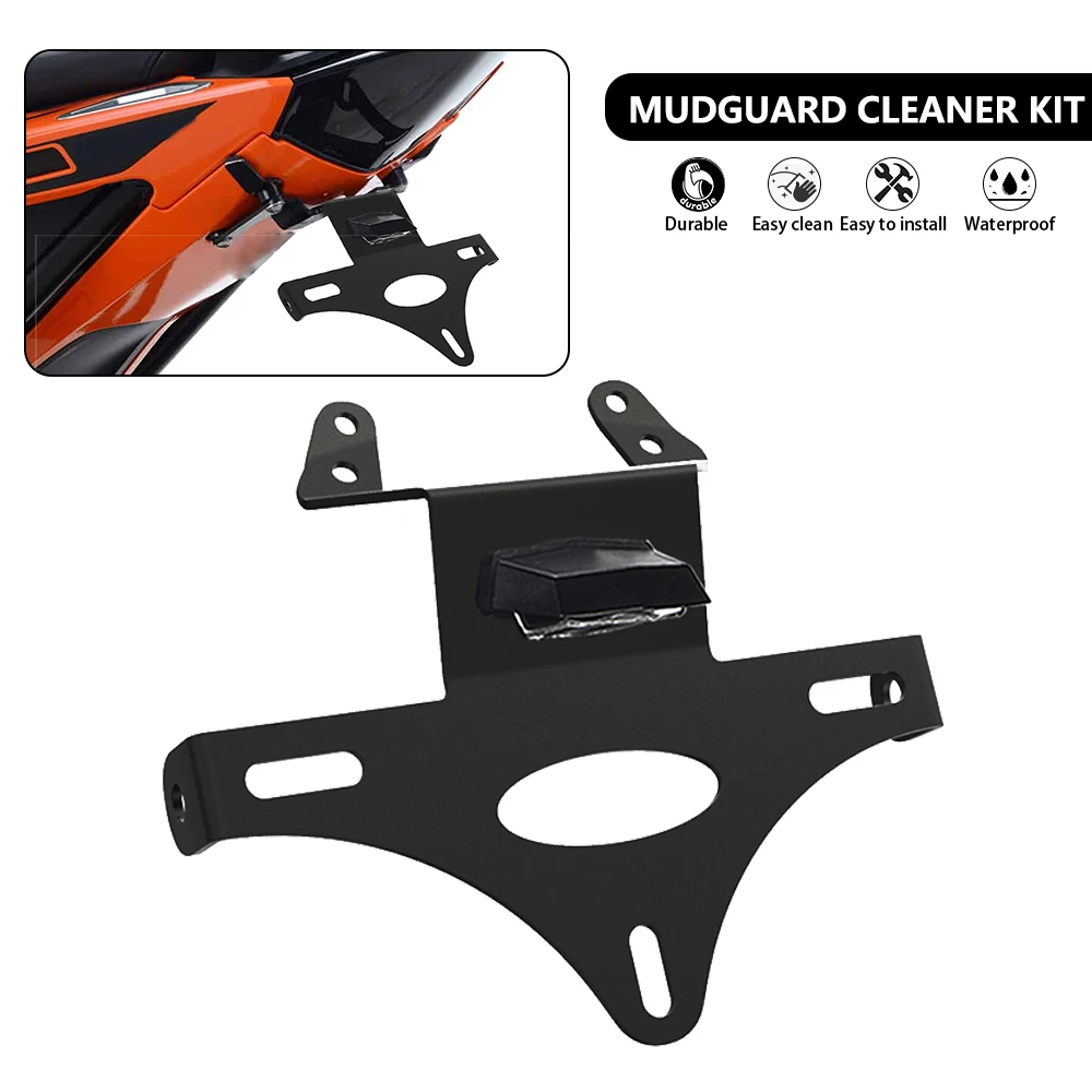 For KTM 1290 Super Duke R Moto License Plate Holder Brackets Rear Tail Tidy Fender Eliminator Kits
