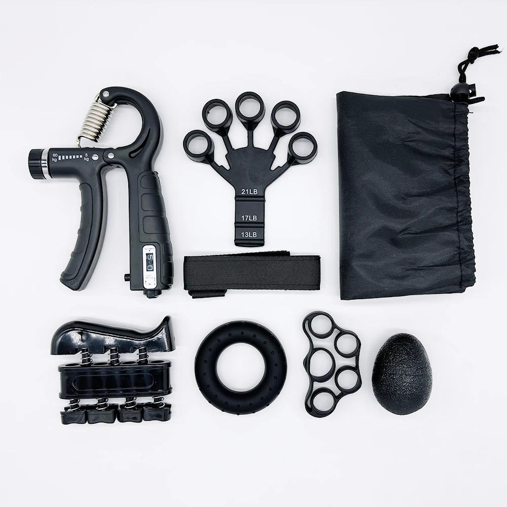 Adjustable Hand Grip Strengthener - 10-60kg Wrist & Finger Exerciser