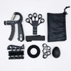 Gripper Kit,Adjustable Countable R-Type Hand Grip,Exercise Strengthening Pliers Spring,Finger Gripper,Wrist Expander 1