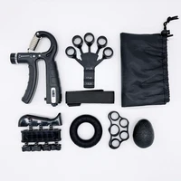 Gripper Kit,Adjustable Countable R-Type Hand Grip,Exercise Strengthening Pliers Spring,Finger Gripper,Wrist Expander 1