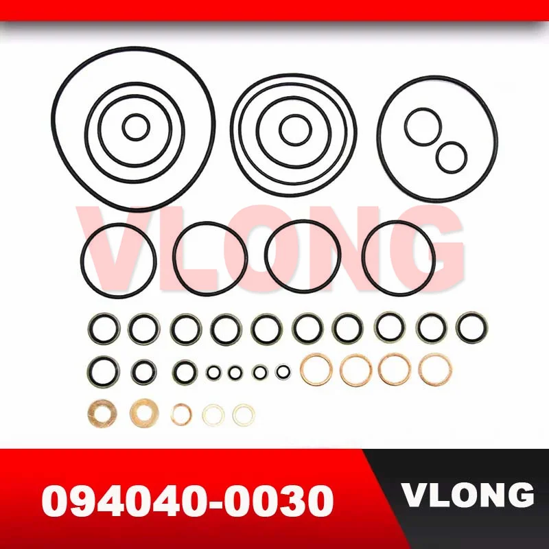 

Топливный насос высокого давления HP0, ремонтные комплекты для ремонта топливного насоса с общей топливной магистралью, полный набор прокладок Shims Vauxhall Seal Orings 094040-0010 094040-0030