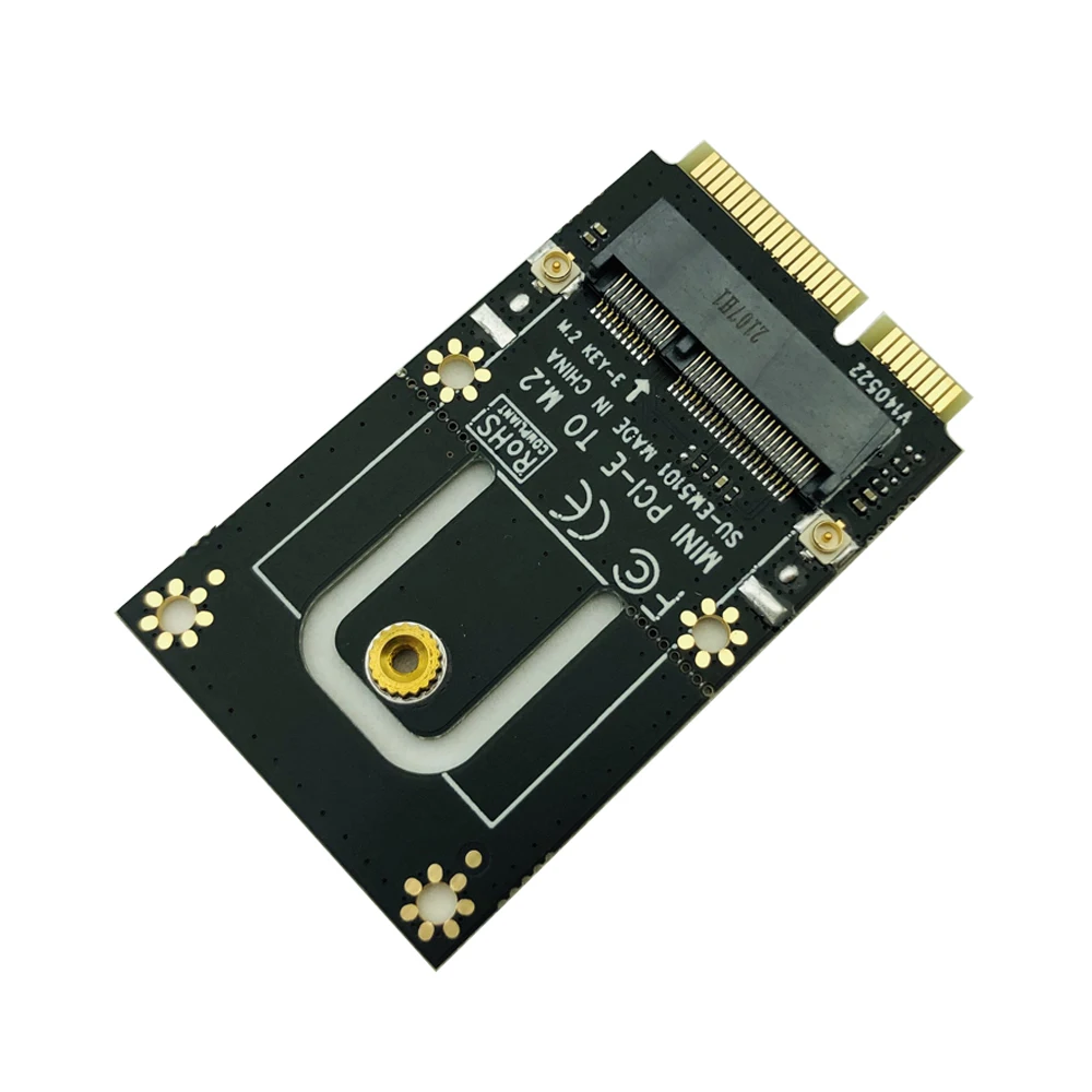미니 pci-e-m.2 어댑터 확장 카드 변환기 M.2 NGFF 키 E 인터페이스, M.2 무선 블루투스 WiFi 모듈 노트북 pc용