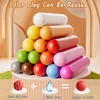Kids Plasticine Food Make Machine Creative Toy DIY Slime Making Kit Simulation Hamburg Ice Cream Mold Kitchen Toy for Girls Gift 3