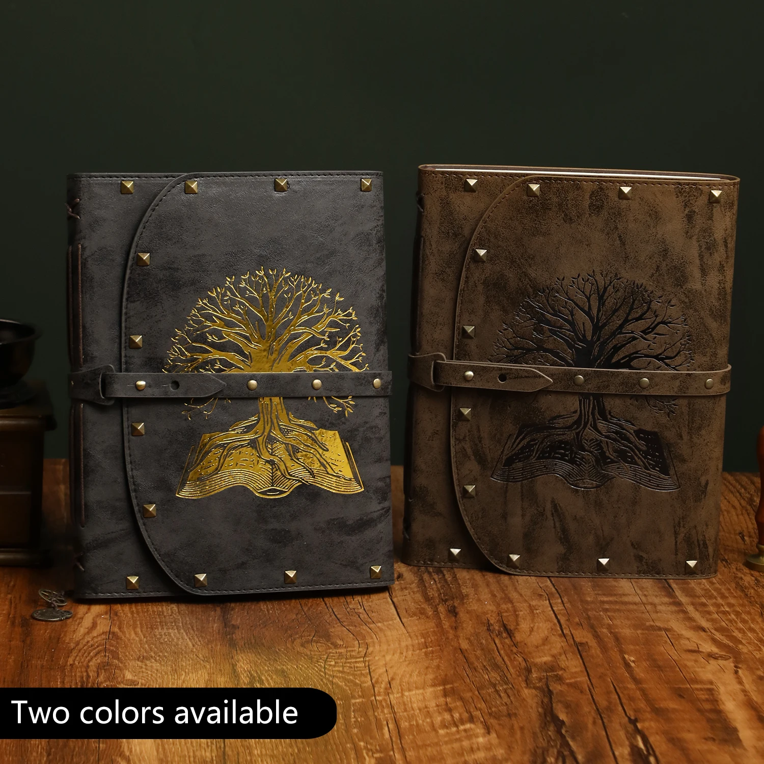 Tree of Life Leather Vintage Notebook/Journal. 5