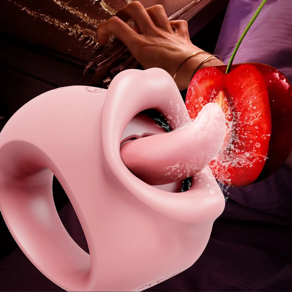 Powerful Swing Vibrator for Women Tongue Licking Oral Nipple Clitoris Stimulator Masturbator Sex Toys for Female Adults Goods