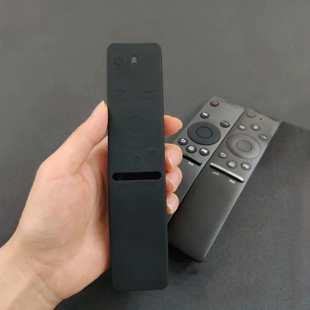 1Pc Távoli Slicone Borító Tok A Samsung Smart Tv Hangos Verzióhoz Távirányító Ua55Ku6300J Ua65Ks9800 - Image 2