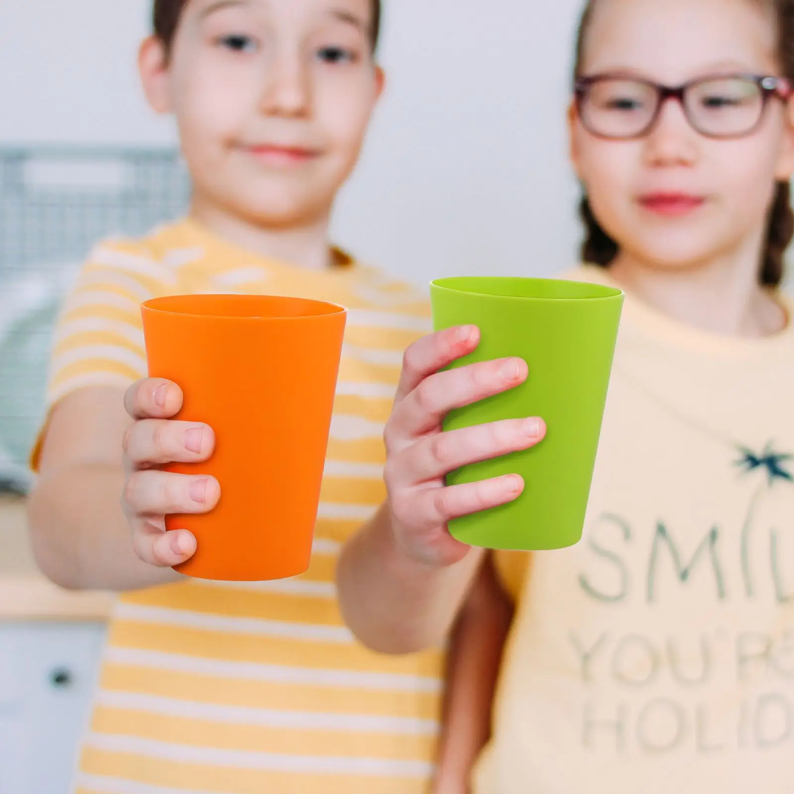 Birthday Party Supplies Plastic Cups Reusable Plastic Unbreakable Lightweight Drinking Cups Party Supplies Disposable Cups For Home Barbecue Camping