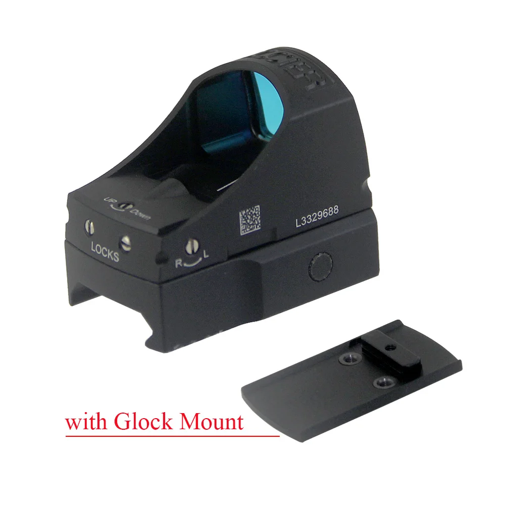 Tactical Auto Brightness adjusting red dot sight Pistol scope Mini Red dot sight 
