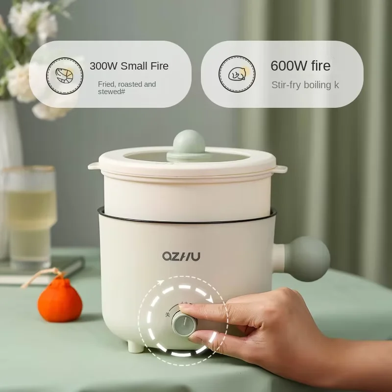 Electric Rice Pot Multicooker Hotpot Stew Heating Pan Noodles Eggs Soup Steamer Rice Cookers Cooking Pot for Home 3
