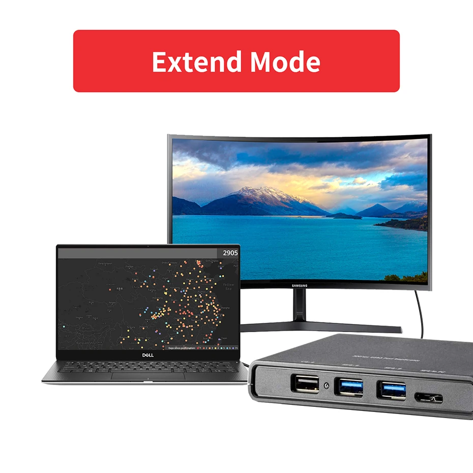 USB 3.0 HDMI-compatible VGA Docking Station with DisplayLink Chip - Video Converter Docking Station with VGA, HDMI, RJ45, USB Description Image.This Product Can Be Found With The Tag Names Accessories Parts, Audio Video Cables, Digital Cables, Usb