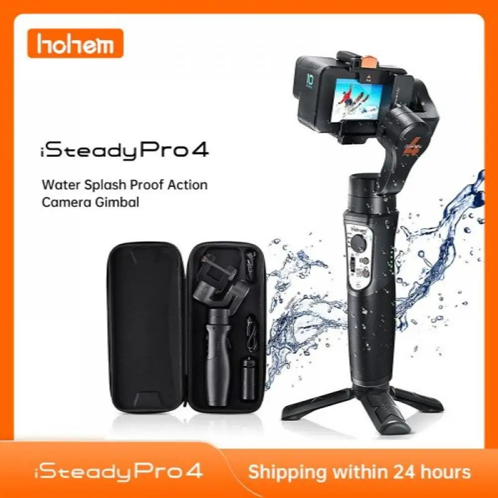 Hohem Ufficiale Istady Pro 4 Gimbal Per Gopro 10/9/8/7/6/5 Dji Osmo Insta360 One R Action Camera Stabilizzatore Palmare A 3 Assi
