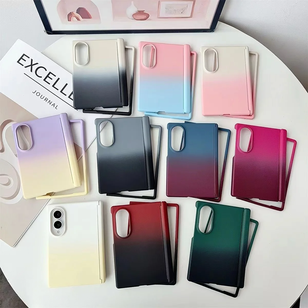 Luxury Matte Gradient Colorful Protection Case