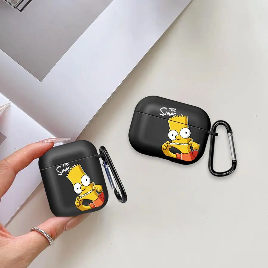 Charming Simpsons Theme Earphone Case Cover