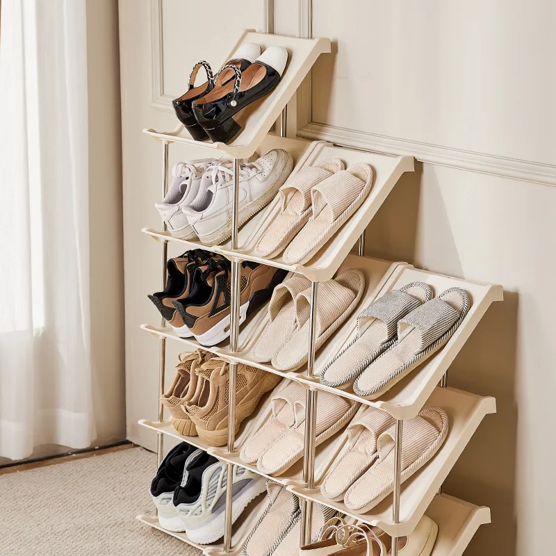 Zapatero sencillo multicapa de pie, estante económico para zapatos, muebles  de dormitorio para el hogar, armarios