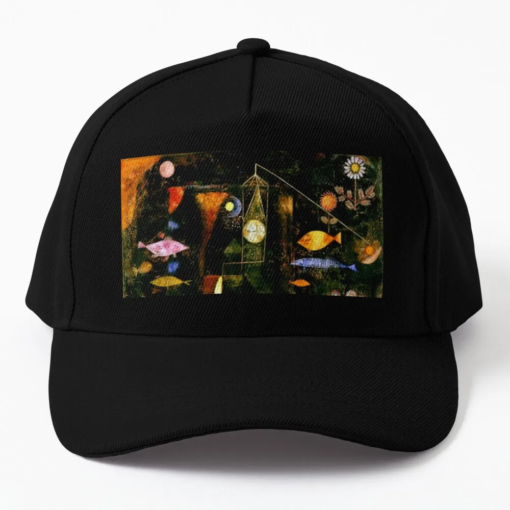 Paul Klee Expressionism Fish Magic Klee Fish Ispirato Berretto Da Baseball Cappello Da Spiaggia Cappuccio Cappello Bobble Cappello Donna Uomo