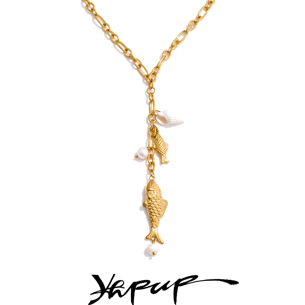 Yhpup Natural Pearls Necklace