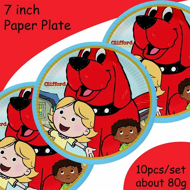 Set De Table Enfant Clifford Le Gros Chien Rouge – Bol, Assiette, Tasse En Mélamine (Zak Designs)
