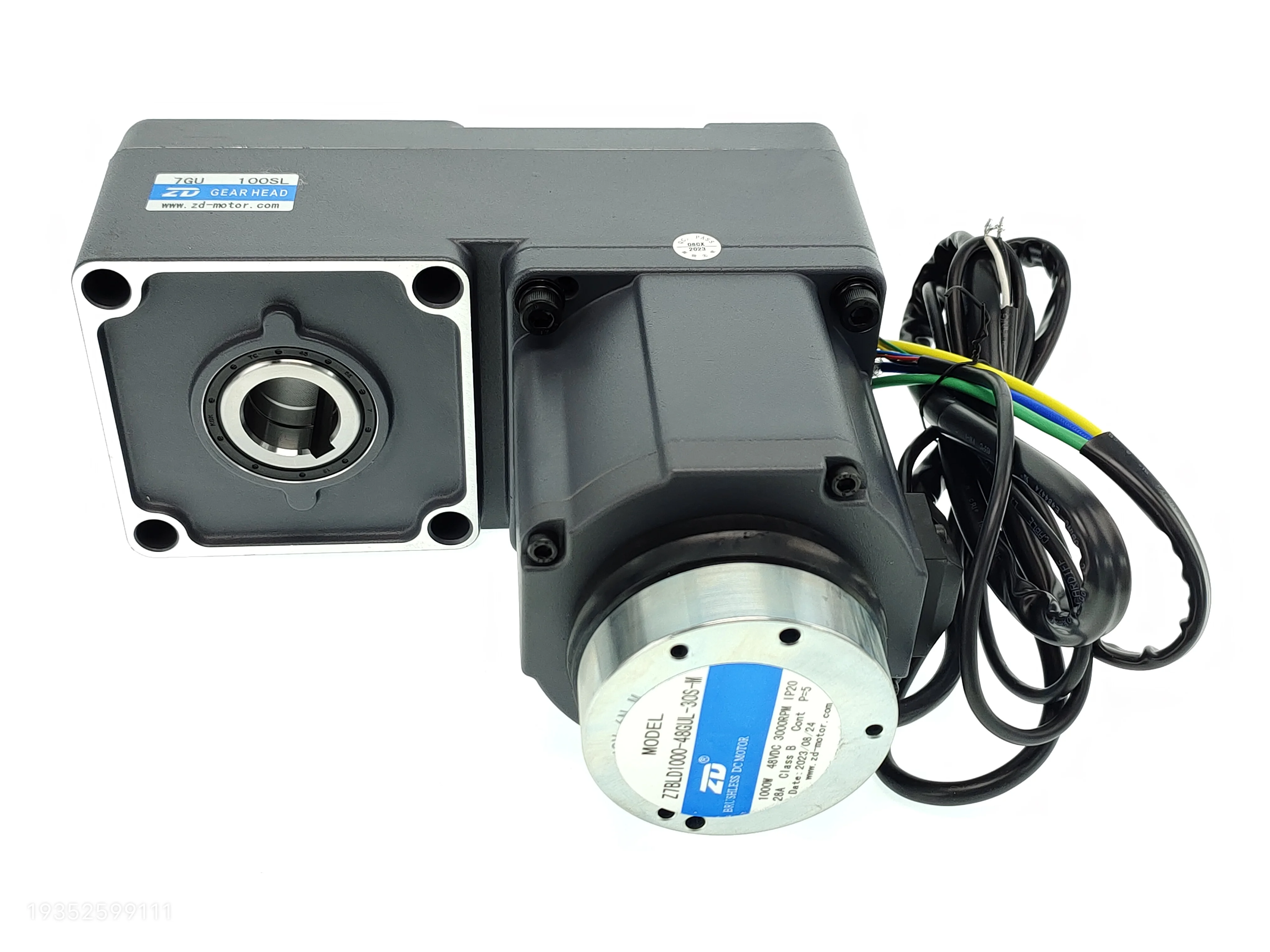 The 750W 1000W 1500W 2000W 48V brushless DC motor for electric