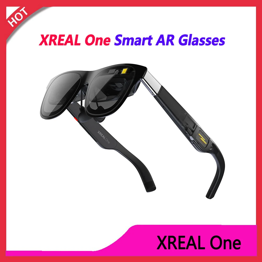 Xreal One AR Smart Glasses 3840X1080 Native 3DoF X1 Chip 50&deg; FOV Ultra Large Viewing Angle Non Translation Glasses