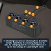 120W Car Phone Charger Cigarette Lighter Adapter PD 3.1A QC3.0 Multi Ports Quick Charge USB Charging Socket Splitter Plug 3