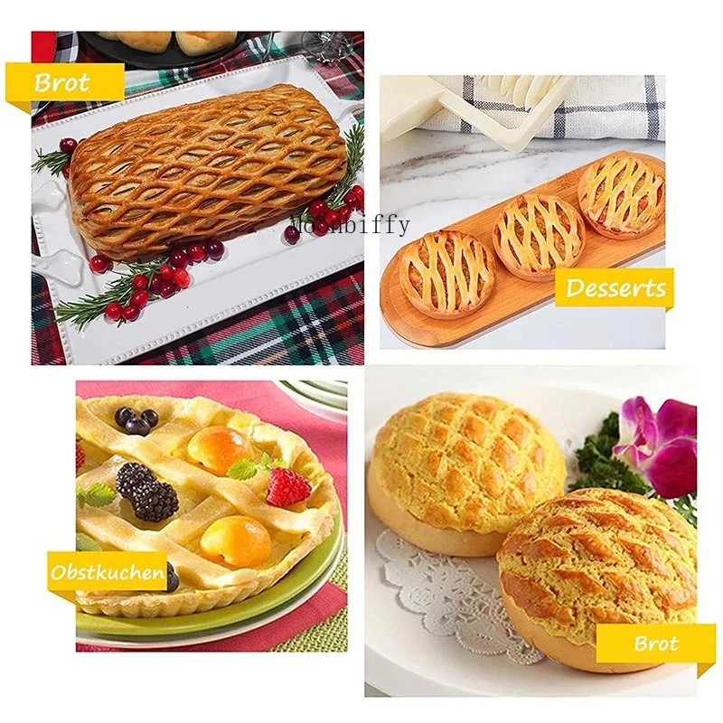 Baking tool Dough cutter Baking accessories 1PC Pastry Lattice Roller Cutter