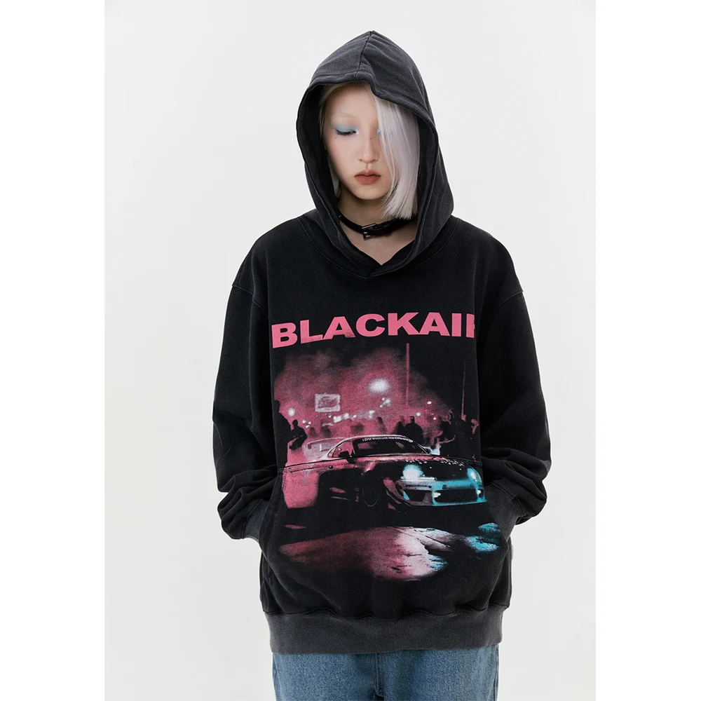 

BLACK AIR Racing Car Graphic Hoodies #3091-2