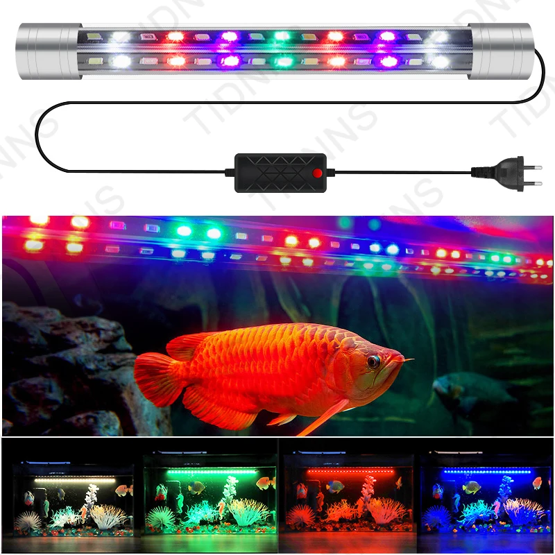 LED Wide Angle Waterproof Aquarium Light Submersible High Brightness RGB Aquarium Decor Light Plant Grow Healthy aquarium light,aquarium lamp