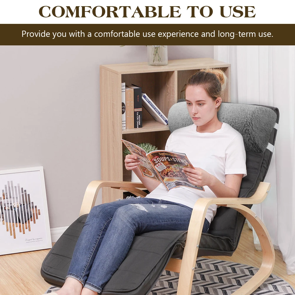 4 Inches Recliner Foot Cushion Memory Foam Neck Pillow Leg Rest Bolster Half Roll Leg Pillow for Ankle and Knee Support