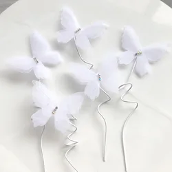 Whimsical Birthday and Wedding Cake Butterfly Toppers - 3D Decorative Dessert Accents (16)